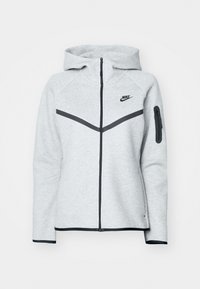 SPORTSWEAR TECH FLEECE WINDRUNNER - Bluză de molton cu fermoar - dark grey heather/black