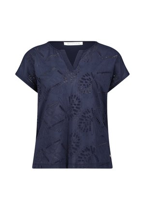 Betty & Co, BETTY & CO MIT V-AUSSCHNITT CASUAL-SHIRT - Blouse - dunkelblau