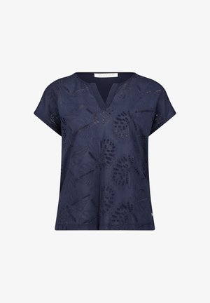 Betty & Co, BETTY & CO MIT V-AUSSCHNITT CASUAL-SHIRT - Bluse - dunkelblau