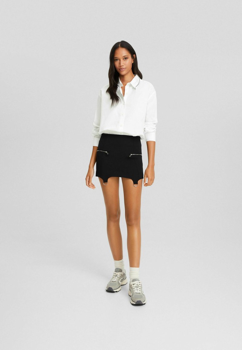Bershka Overhemdblouse wit