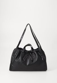 SAGE MEDIUM SOFT STRUCTURE - Shopping Bag - black