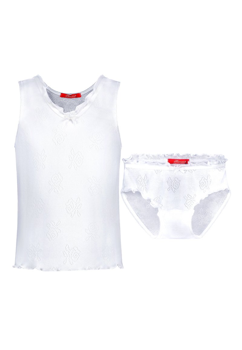 Hanssop HANSSOP CAMISOLE+BRIEF LUXURIOUS LACE POINTELLE ROSE ...
