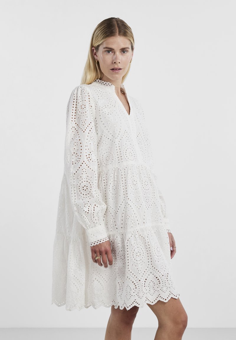 Yasholi Ls Dress S. Star White