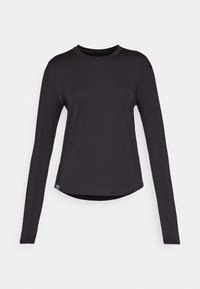 ESSENTIAL TEE - Ilgarankovis viršutinės dalies drabužis - black