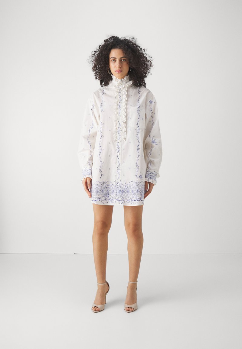 Philosophy di Lorenzo Serafini DRESS - Marškininė suknelė - white