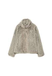 WITH HIGH NECK - Übergangsjacke - dark grey