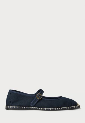 Polo Ralph Lauren CANVAS MARY JANE ESPADRILLE - Espadrille - blu notte
