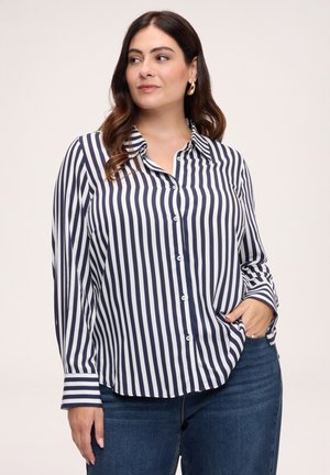 Fiorella Rubino, CAMICIA A RIGHE (ITALIAN SIZE) - Button-down blouse - blu