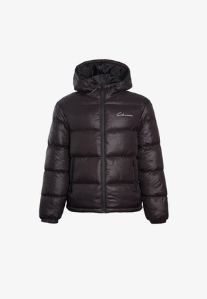CLOSURE London RACER LOGO PUFFER JACKET - Winter jacket - black