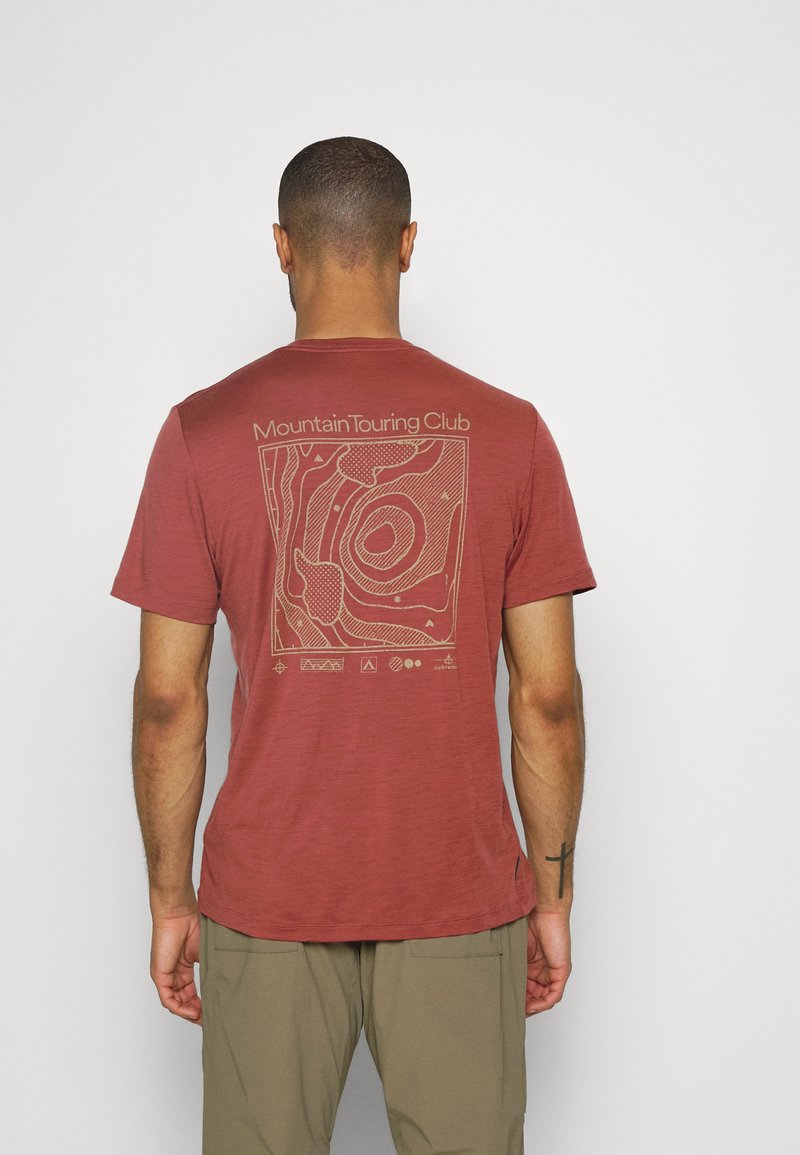 Herren Shirts | Icebreaker TECH LITE II TEE NATURE TOURING CLU T-Shirt print grape/lila - DX90743 Herren Shirts | Icebreaker TECH LITE II TEE NATURE TOURING CLU T-Shirt print grape/lila - DX90743