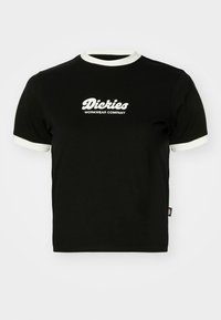 LEWISTOWN RINGER TEE  - Marškinėliai su spaudiniu - black