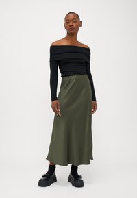 ONLY Petite ONLJANE LIFE LONG BIAS SKIRT  - Maxiskjørt - kambaba