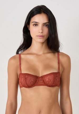 AURA - Reggiseno a balconcino - brown