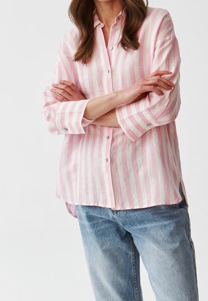 Košilová halenka  - pink