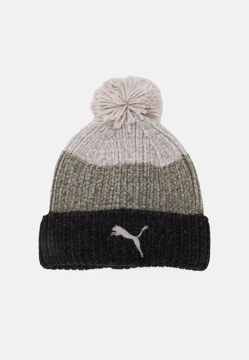 Puma POM BEANIE - Berretto - black/gray
