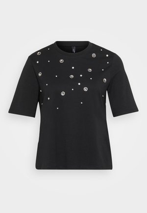 ONLY Petite ONLJULIA LIFE  - Print T-shirt - black