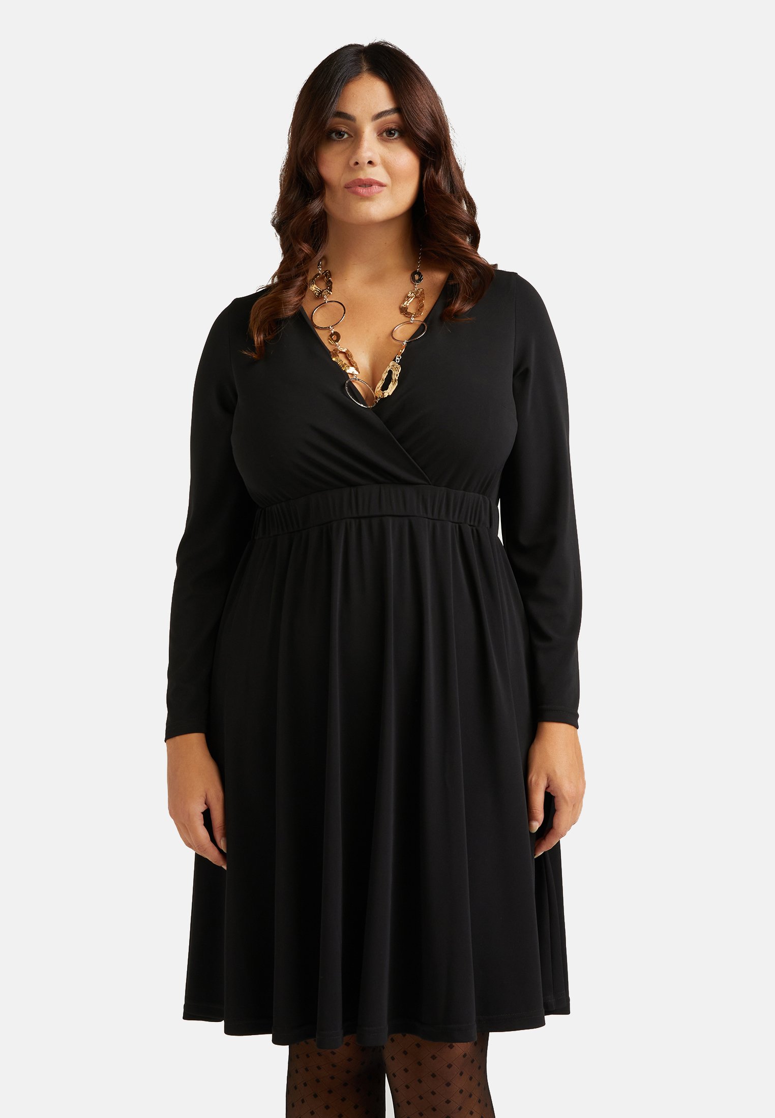 Fiorella Rubino Vestito di maglina - nero - Zalando.it