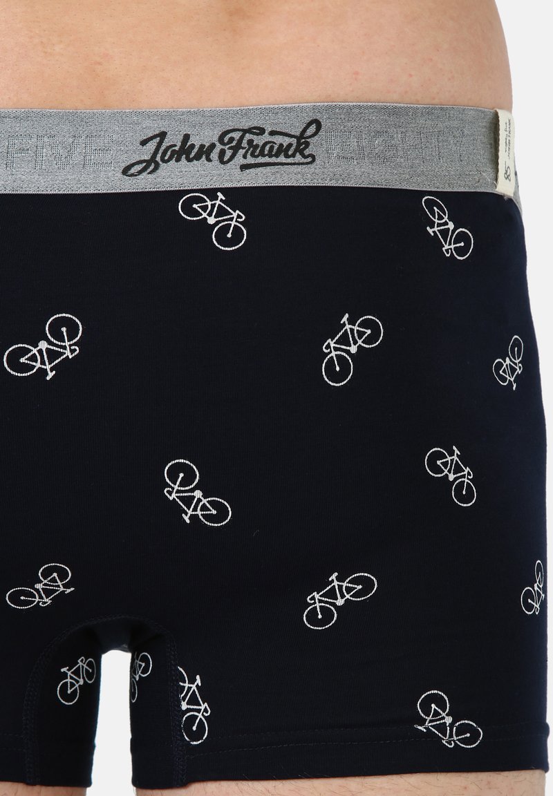 Herren Unterhosen | JOHN FRANK 2 PACK Boxershorts navy/blue/blau - VK94158 Herren Unterhosen | JOHN FRANK 2 PACK Boxershorts navy/blue/blau - VK94158