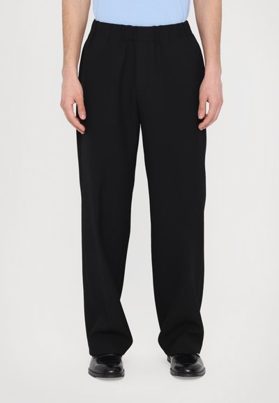 sandro LOOSE FIT - Pantalon classique - noir