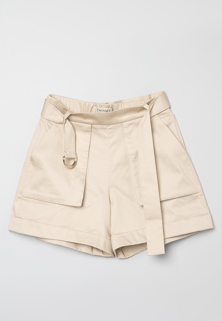 TWINSET Shorts beige mêleerd TWINSET Shorts beige mêleerd