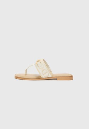 CORALYNNA - T-bar sandals - white/bone
