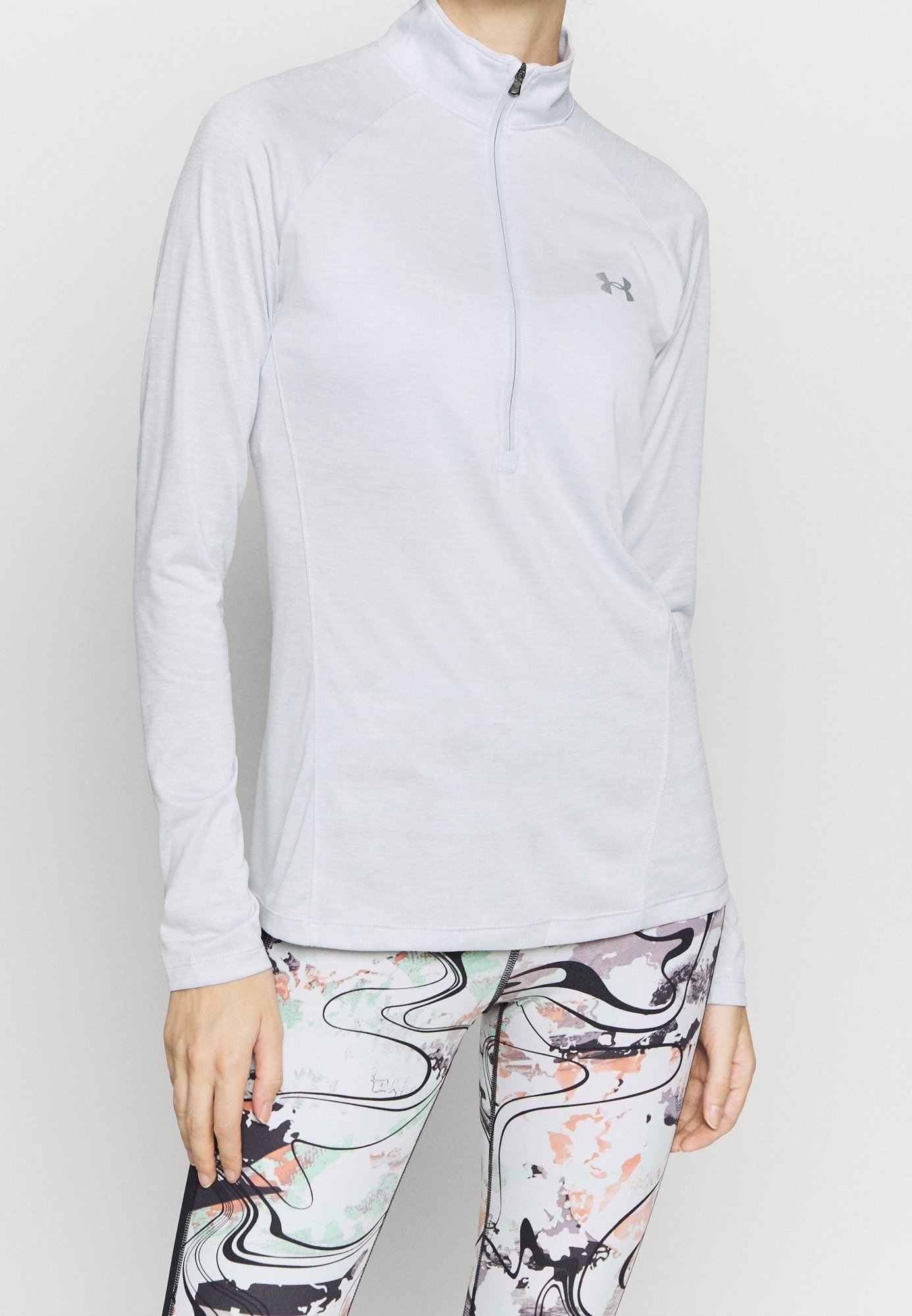 Under Armour T-shirt à manches longues light grey/gris clair
