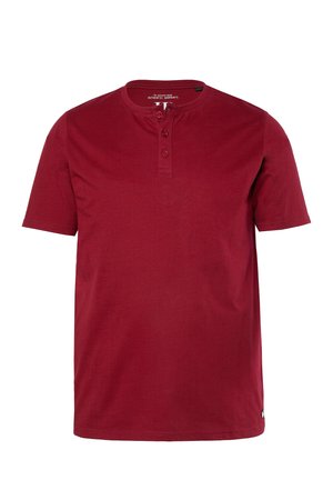 JP1880, HENLEY - T-shirt basic - copper