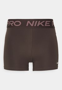 SHORT - Leggings - baroque brown/white