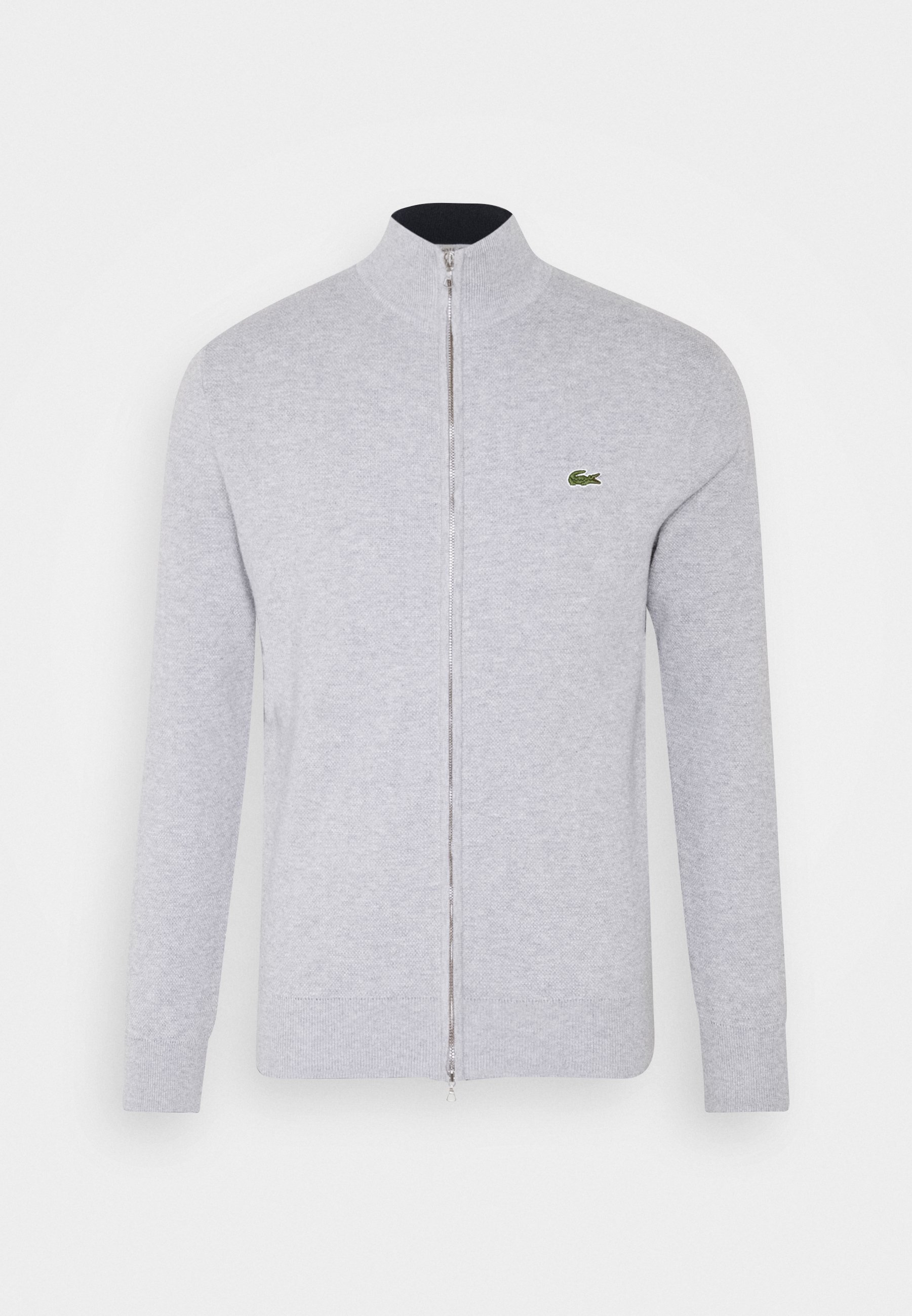 lacoste grey cardigan
