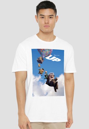 Disney, UP MOVIE POSTER - Print T-shirt - white