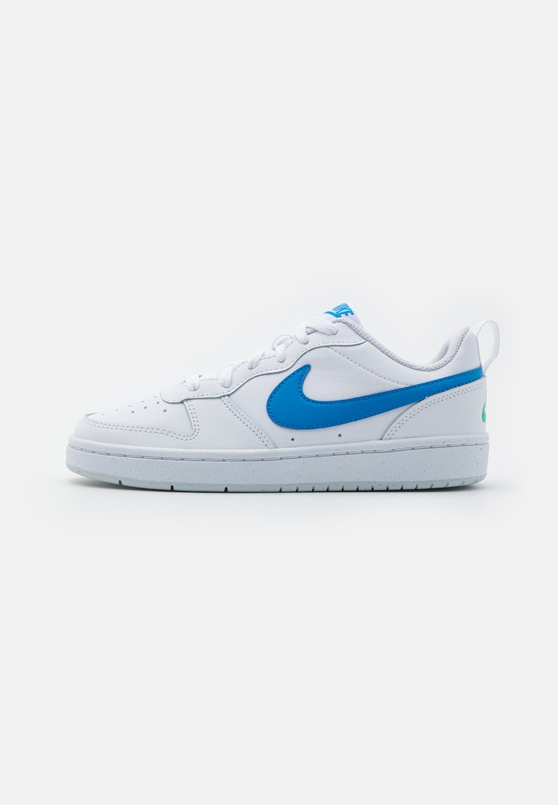 tênis nike court borough low 2 white blue