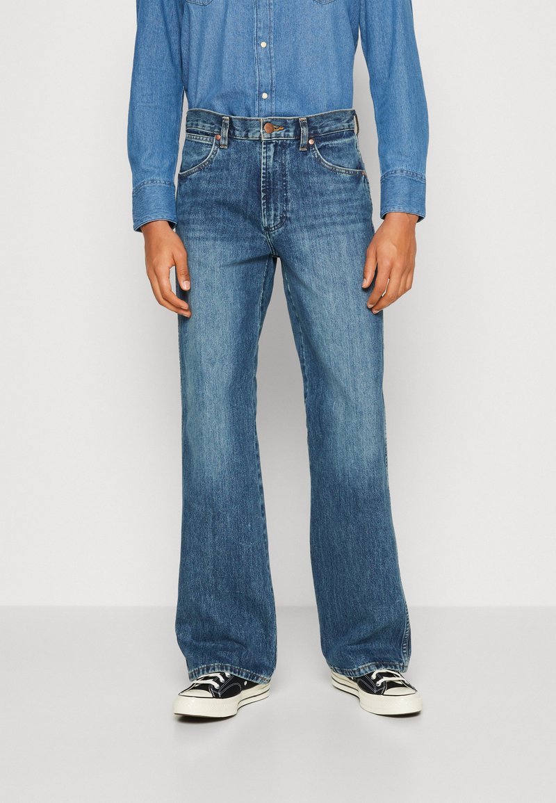 Wrangler FOX Jeans bootcut dark indigo/mørkeblå denim Zalando.no