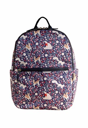 FOLDAWAY - Rucksack - navy polar ditsy