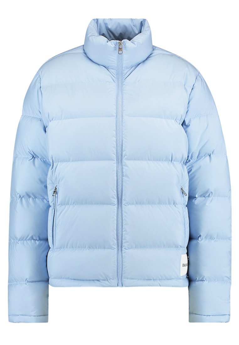 Calvin Klein Jeans Light Short Puffer Down Jacket Chambray Blue Light Blue Zalando Co Uk