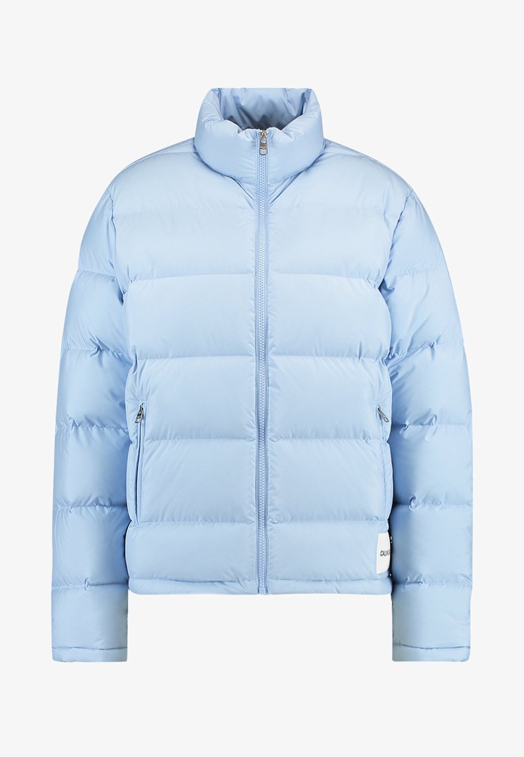 Calvin Klein Jeans Light Short Puffer Down Jacket Chambray Blue Light Blue Zalando Co Uk