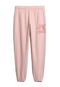 Superdry & Co VINTAGE WASHED GRAPHIC JOGGER - Trainingsbroek - soft pink