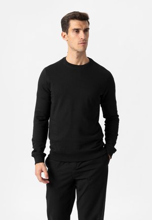 PARTITURA CLASSIC CREW NECK - Sweatshirt - black