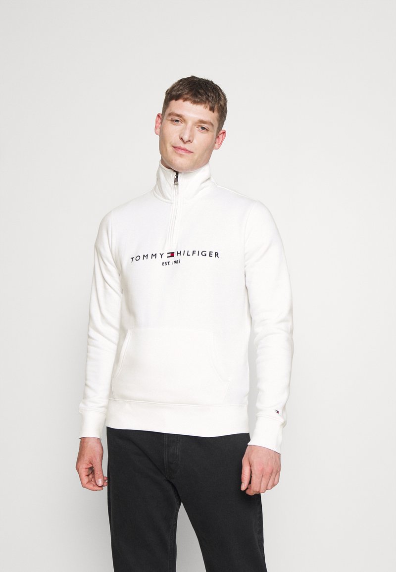 Tommy Hilfiger LOGO MOCK NECK - Camisola - white