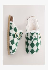 Non sélectionné, green argyle