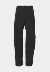 TROUSERS UNISEX - Pantalon cargo - black