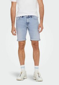 Only & Sons - Shorts vaqueros - light blue denim Imagen en miniatura 1