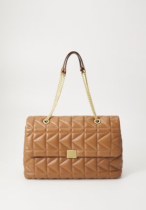 KUILT SHOULDER BAG - Tote bag - terra