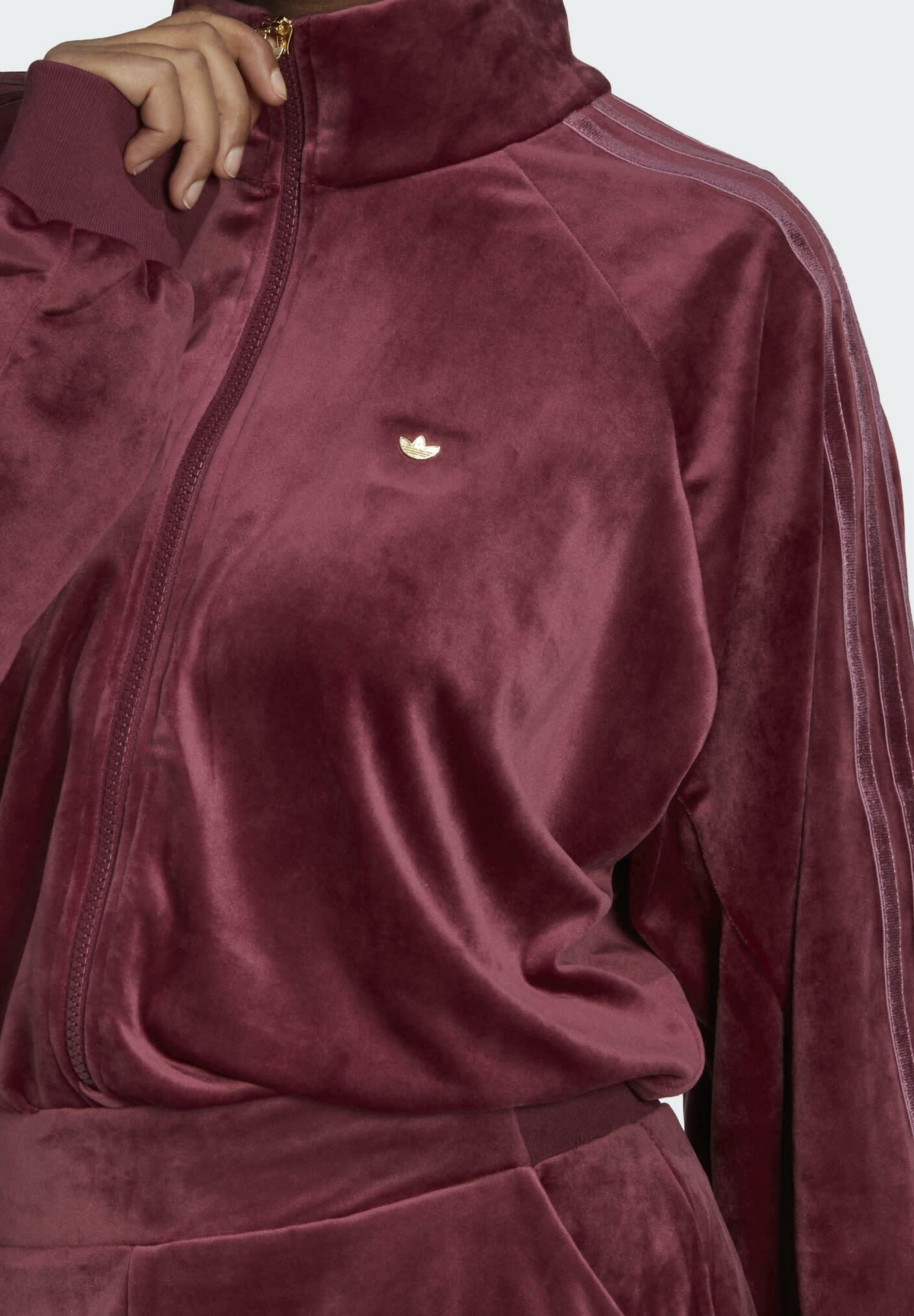adidas velour jumpsuit