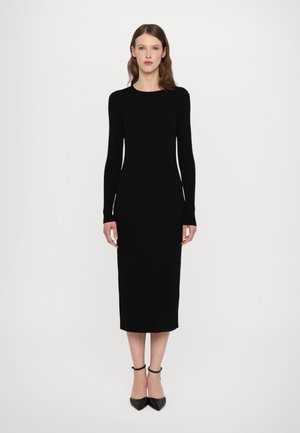 TUONO - Abito in maglia - black