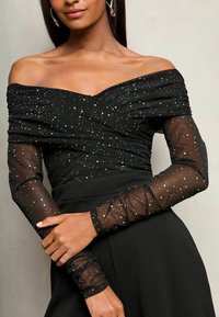 Lipsy REGULAR FIT - BARDOT GLITTER - Overal - black