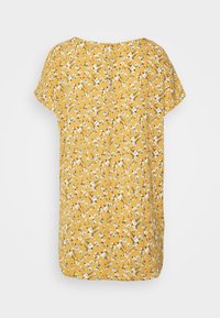JDY Tall JDYPIPER - T-shirt estampada - new wheat/white/dream blue