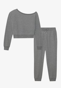SET - Sweatshirt - mottled grey
