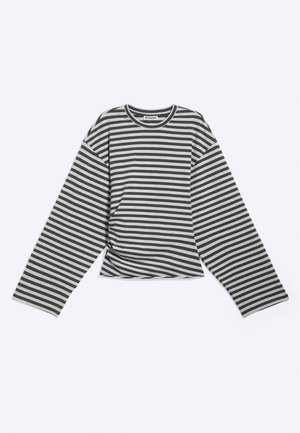 Weekday, DRAPE - Top s dlouhým rukávem - grey melange