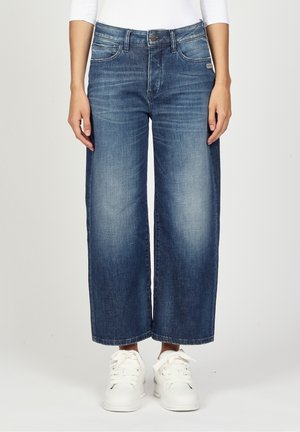 Jeans a zampa - blue denim