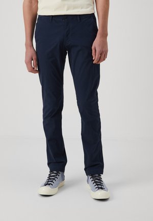 POPLIN PANT - Chino - dark sapphire